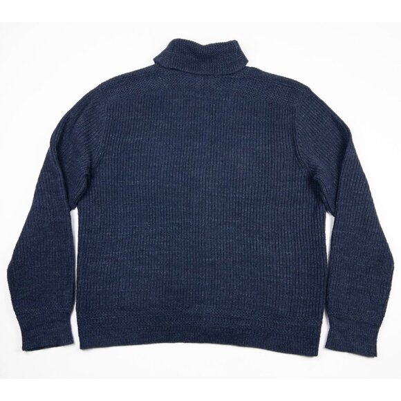 Polo by Ralph Lauren Navy Blue Cardigan Sweater - Picture 3 of 12